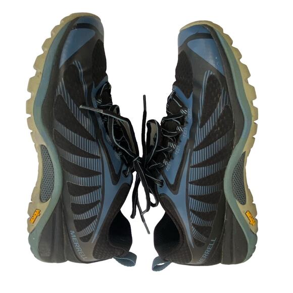 Merrell Shoes - Merrell Women's Siren Edge 3 Tennis Shoes Black and Blue Style #J034432 Size 7.5